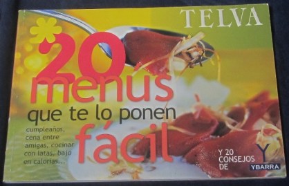 TELVA COCINA 20 MENUS QUE TE LO PONEN FACIL